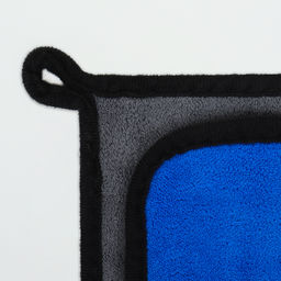 Полотенце для животных супервпитывающее, большое, 400 г/м, 50 х 100 см, синее - Пижон фото 8