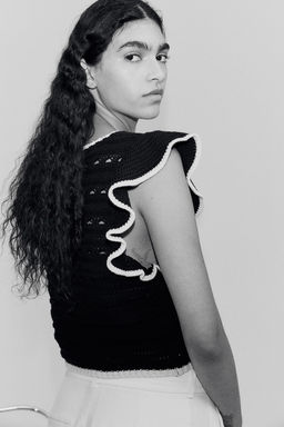 Top en punto pointelle - H&m фото 3