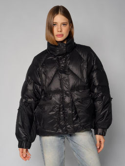 Куртка женская 12411-22043 black - Eleganzza фото 2