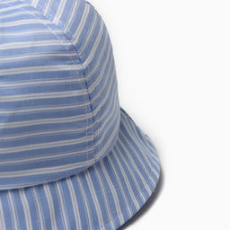 Панама детская MINAKU «Полосатик», размер 46, голубая