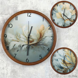 Цена за 1 шт. Часы настенные 35 см / 5702 /уп 12/ - Галеонтрейд фото 3
