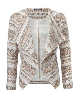 Блейзер, бежево-белый - Patrizia dini фото 2