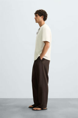 PLEATED FLOWING TROUSERS - Zara фото 4