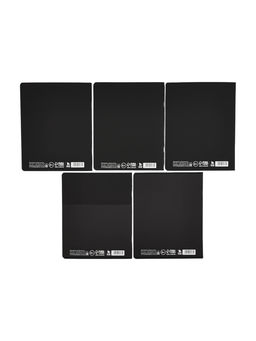 Тетради в клетку, 48 л., набор из 5 шт., блок №1, Black or Gray - Artfox study фото 4