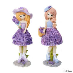 Фигурка Девушка Лаванда 23 см / 9633 /уп 48/микс - Галеонтрейд фото 5