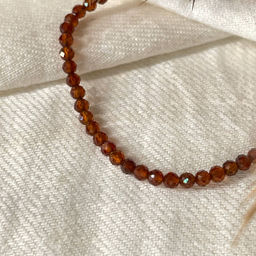 Браслет из Граната (Спессартин) 18,5 см +