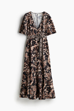 Vestido con cinturon de anudar - H&m фото 5