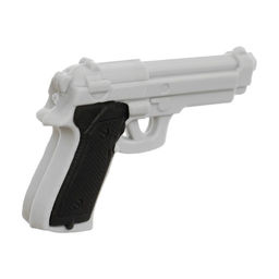 Цена за 140 шт. Ластик фигурный "Пистолет", МИКС