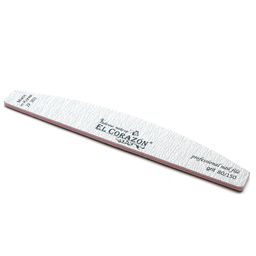 El Corazon Пилка ZF303 зебра для искусственных 80/150 Полумесяц двухсторонняя