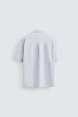 STRIPED OXFORD SHIRT - Zara фото 16