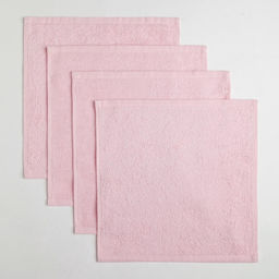 Салфетки махровые Этель Beauty, 30?30 см, 4 шт., хлопок 100%, розовые  фото 2