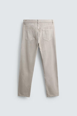 JEANS SLIM CROPPED FIT / Crudo - Zara фото 9