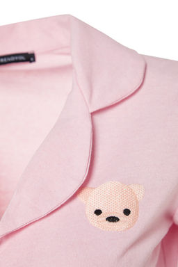 Trendyolmilla Tarc?n Ay?c?kl? Sortlu Orme Pijama Tak?m? THMSS23PT00012  фото 7