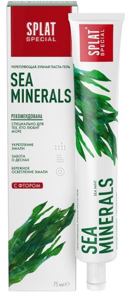 SPLAT Special зубная паста 75 мл - SPLAT SEA MINERALS / МОРСКИЕ МИНЕРАЛЫ  фото 2