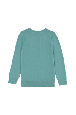 U. S. Polo Assn / Базовый свитер мятного цвета для девочки - U.s. polo assn фото 5