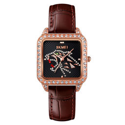 Часы наручные Skmei женские кварцевые 1768brown