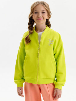 PELICAN, толстовка для девочек, Яблочный  фото 5