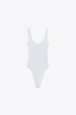 RIBBED BODYSUIT - Zara фото 6