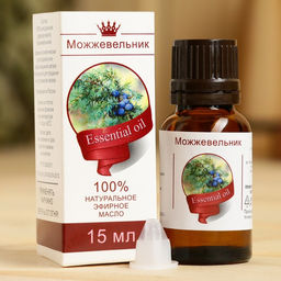 Эфирное масло Можжевельник, флакон-капельница, аннотация, 15 мл, дезинфицирующее