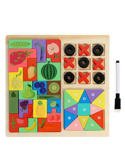 Деревянный пазл «Тетрис» 3 в 1