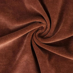 Цена за 2 шт. Ткань для рукоделия, велюр на трикотажной основе, цвет коричневый, лоскут 45 × 50 см