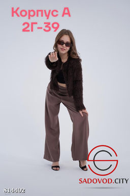 Костюм для девочки пиджак и брюки