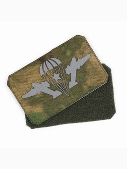 Шеврон на одежду ВДВ, на липучке, 10?5 см