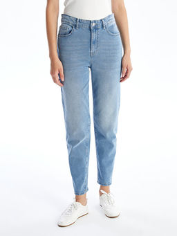 Mom Fit Kad?n Jean Pantolon