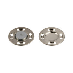 Кнопка пришивная Gamma KL-G магнитные металл d 18 мм 5 шт №01 под никель