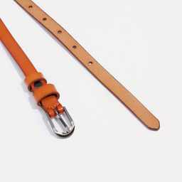 Ремень женский, ширина 1,3 см, винт, пряжка металл, цвет рыжий - Simaland фото 2