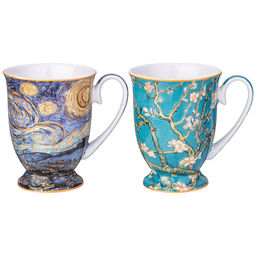 НАБОР КРУЖЕК LEFARD ART COLLECTION (В. ВАН ГОГ) 2 ШТ. 280 МЛ фото 2