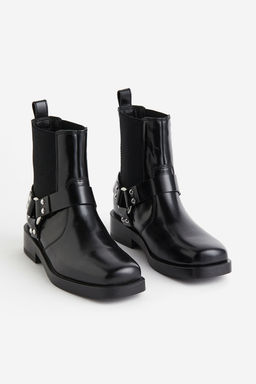 Botas biker de piel - H&m фото 2