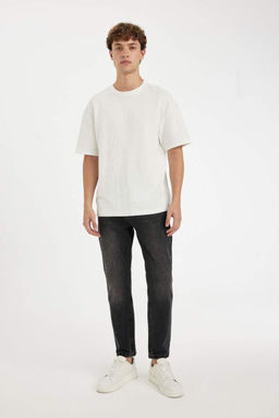 Узкие джинсовые брюки узкого кроя в стиле 90-х с высокой талией - Defacto фото 2