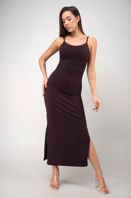 Женское платье-сарафан с разрезами Happyfox