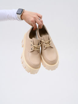 Туфли полуботинки 202.90200m.Бежевый