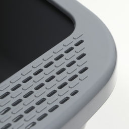 Туалет закрытый Айша 53 х 41 х 40 см, серый FIX - Пижон фото 6