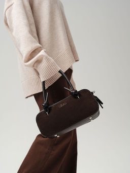 Сумка Curl DBR 31363 черный каштан  фото 8