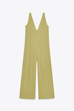 WASHED INTERLOCK JUMPSUIT - Zara фото 14