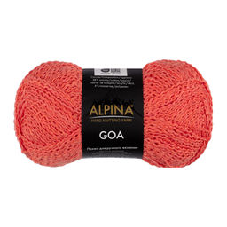 Пряжа ALPINA GOA 58% хлопок, 38% акрил, 4% полиэстер 10 шт. х 50 г 175 м  5 м