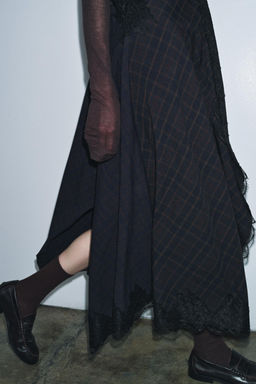 ZW COLLECTION LIMITED EDITION CONTRAST LACE DRESS