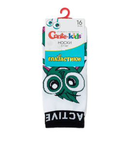 Цена за 2 пары. Носки классические CONTE-KIDS Носки детские Глазастики - Conte elegant фото 8