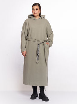 Платье с капюшоном PP83502GRN53