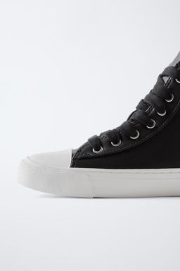 ROLLING STONES  HIGH-TOP SNEAKERS - Zara фото 6