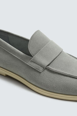 CASUAL LEATHER LOAFERS - Zara фото 13