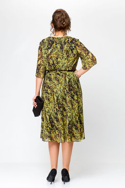 Блуза Swallow 803.2 черный+серебряный узор фото 1030