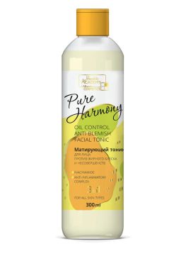 VILSEN PURE HARMONY тоник д/лица матирующий против жирного блеска и несовершенств 300мл без спирта