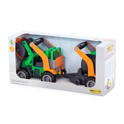 ГрипТрак, трактор-погрузчик с цистерной (в коробке)