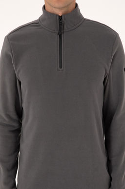 Erkek Gri Basic Sweatshirt Sepette S_rpriz _ndirim - U.s. polo assn фото 6