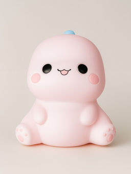 Копилка Smile dino, pink (18 см), пластик