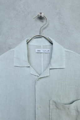 STORIESZ - CAMISA 100% LINO / Azul vigor?